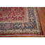 Grand tapis traditionnel rose et rouge 10x14