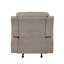 Fauteuil inclinable luxueux luxueux brun