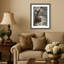 «Jesus marchant sur la mer» par William Brassey, impression d'art mural en bois encadré-638183706