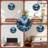 Ocean Waterfall Mountain Wall Clock