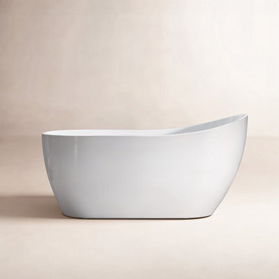 Aether 59" Single Slipper Soaking Bathtub