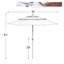 Parasol de marché 120 po Leonard-47160438