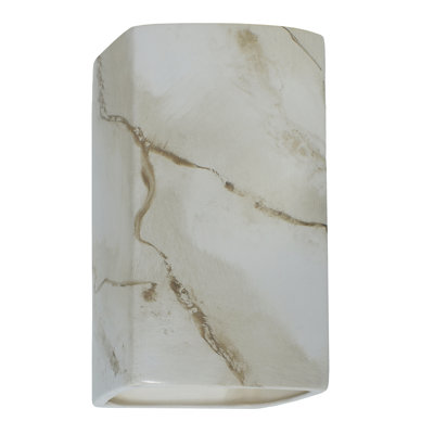 Logan Ceramic 13.5'' H X 7.25'' W Outdoor Wall Light