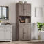 Armoire de salle de bain autoportante 67,5 "H-1139295313