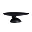 Table basse ovale moderne, base à galets en fibre de verre 47,27 po-123028472