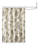 Printed Cotton Shower Curtain