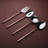 Ahrie 4 Piece Stainless Steel Cheese Serving Set