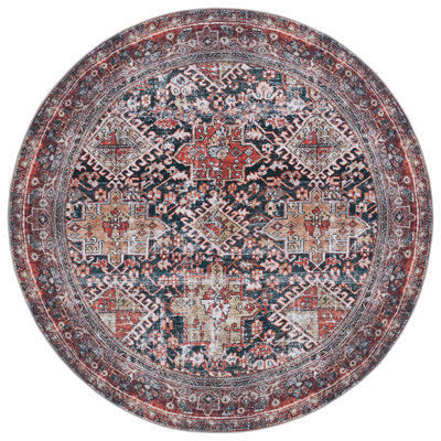 Allan Washable Oriental Indoor Rug
