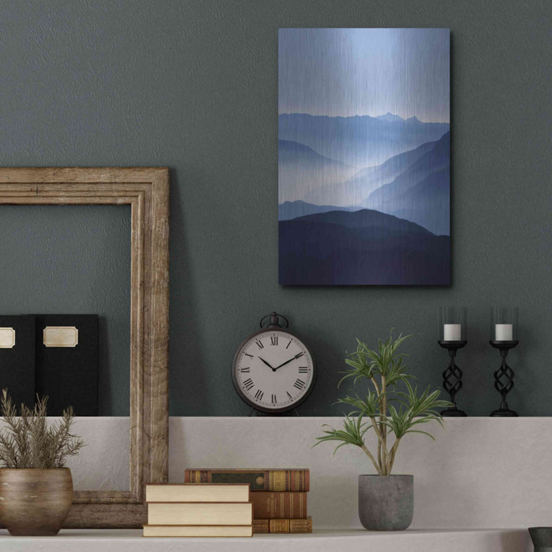 «Blue Mountains» par Lexie Greer, H 16 po x l 12 po