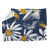 Jaune / bleu floral