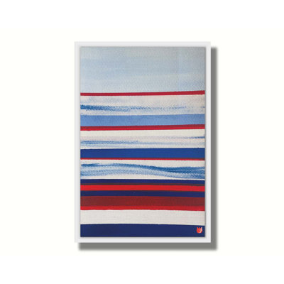 National par Joan Davis. Toile giclée sur toile avec cadre flottant
