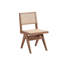 Ensemble de 2 chaises d'appoint en rotin et finition naturelle Velentina