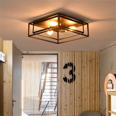 Briney 3-Light 39cm Flush Mount