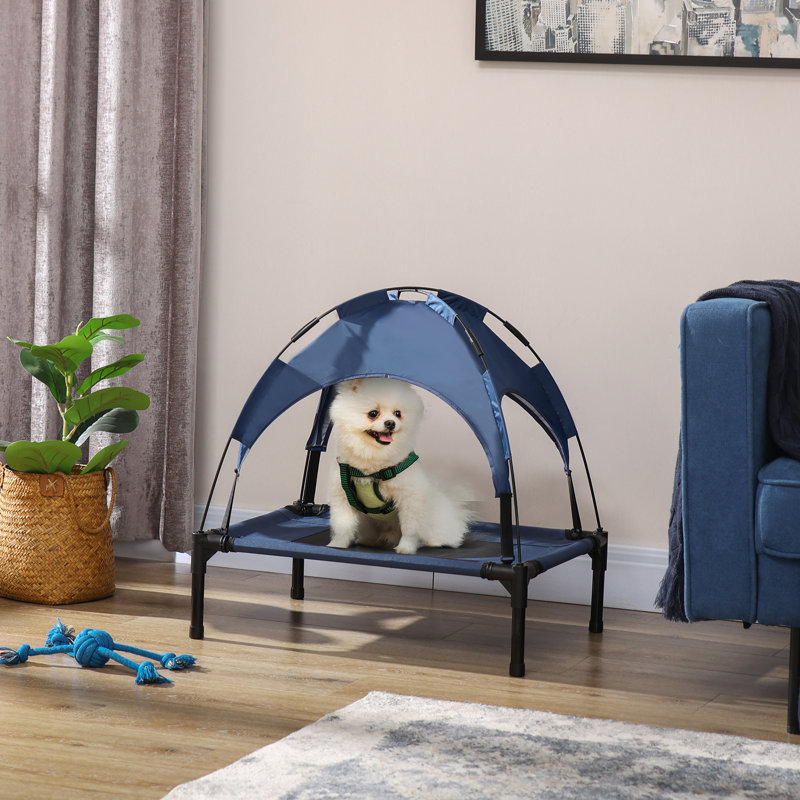 Antwan Polyester Pet Bed, 62cm H x 61cm W x 46cm D, Blue