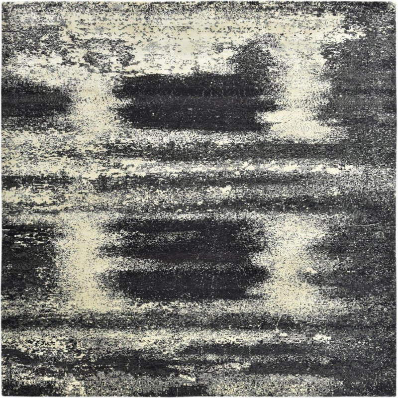 Tapis noir, Carré 6 pi