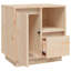 Lakeyla 50cm W Solid Wood Bedside Table-2073007458