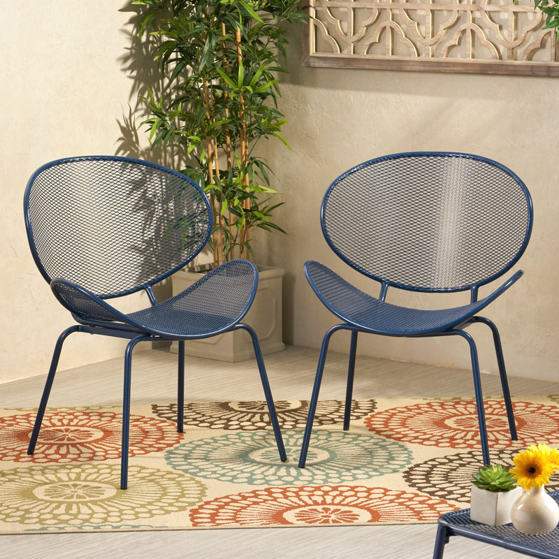 Patio Chair Elba, Navy