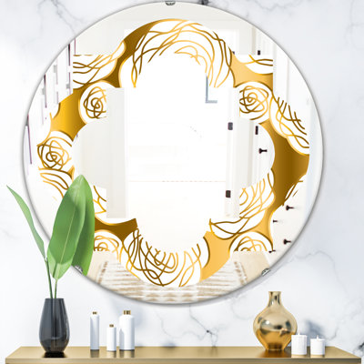Miroir mural Floral III