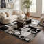 Tapis gris à motif abstrait Dillup-Jones-28940854