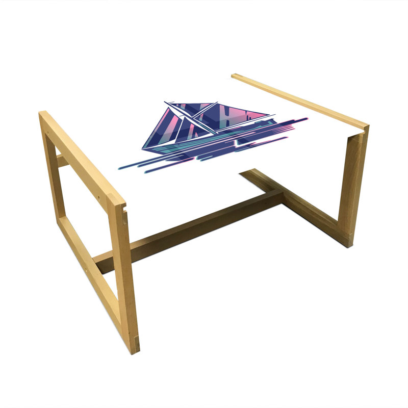 Jailah Sled Coffee Table, 62cm H x 74cm W x 40cm D