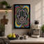 Mandala Hand Geometric - Wrapped Canvas-1312754672-1312754686