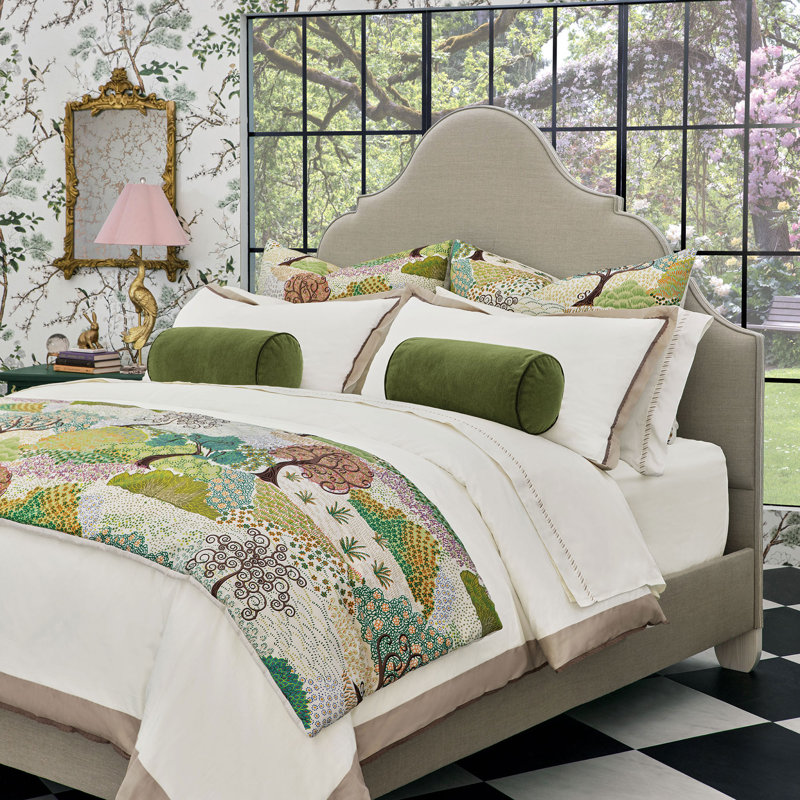 Ida Whimsical Bed Scarf, 25" H x 105" W