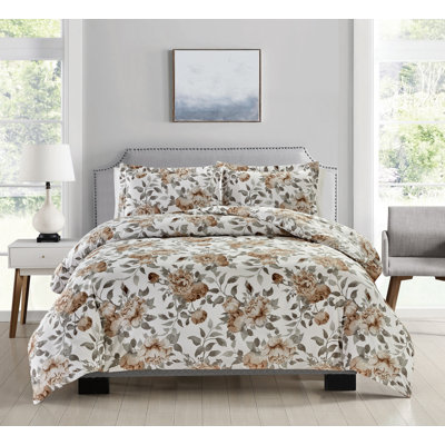 Ensemble d'édredon en duvet synthétique 4 pièces Bibb Home