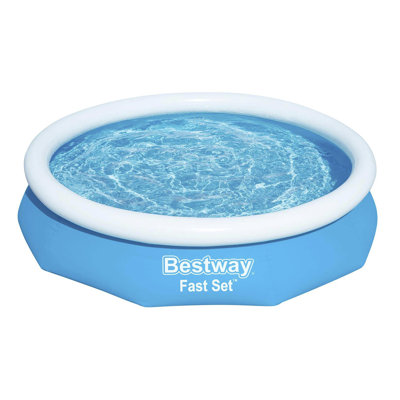 Round Inflatable Pool 66cm H x 305cm W x 305cm L