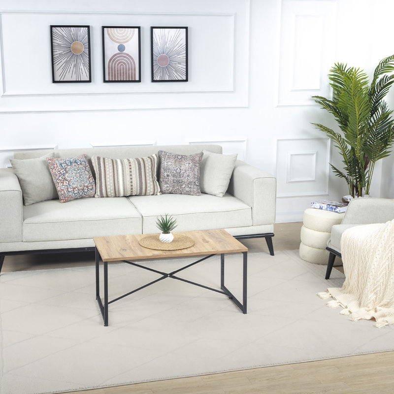 Geometric Area Rug, Rectangle 160 x 213cm