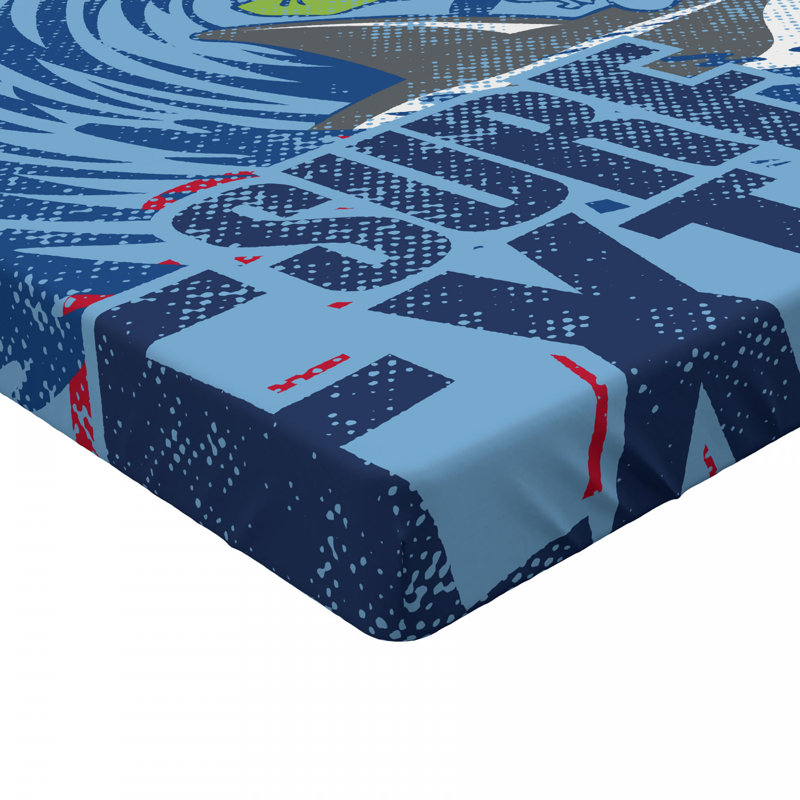 Drap-housse Surfer and Shark, Drap-housse de taille double