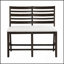 Classic 6Pc Counter Height Dining Set With Dark Espresso Finish, Extendable Table, And Upholstered Seats For Elegant And Functional Dining-1964752044