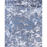 Overdyed One-of-a-Kind Rectangle 8' X 10' Hand Knotted Area Rug