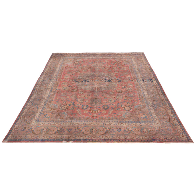 Tapis unique en laine de 9 pi 6 po x 12 pi 6 po Waniya