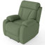 Fauteuil inclinable électrique robuste pour personnes âgées, petit fauteuil inclinable électrique avec télécommande, angles réglables, poche latérale et velours antidérapant en flocon de neige-824177336