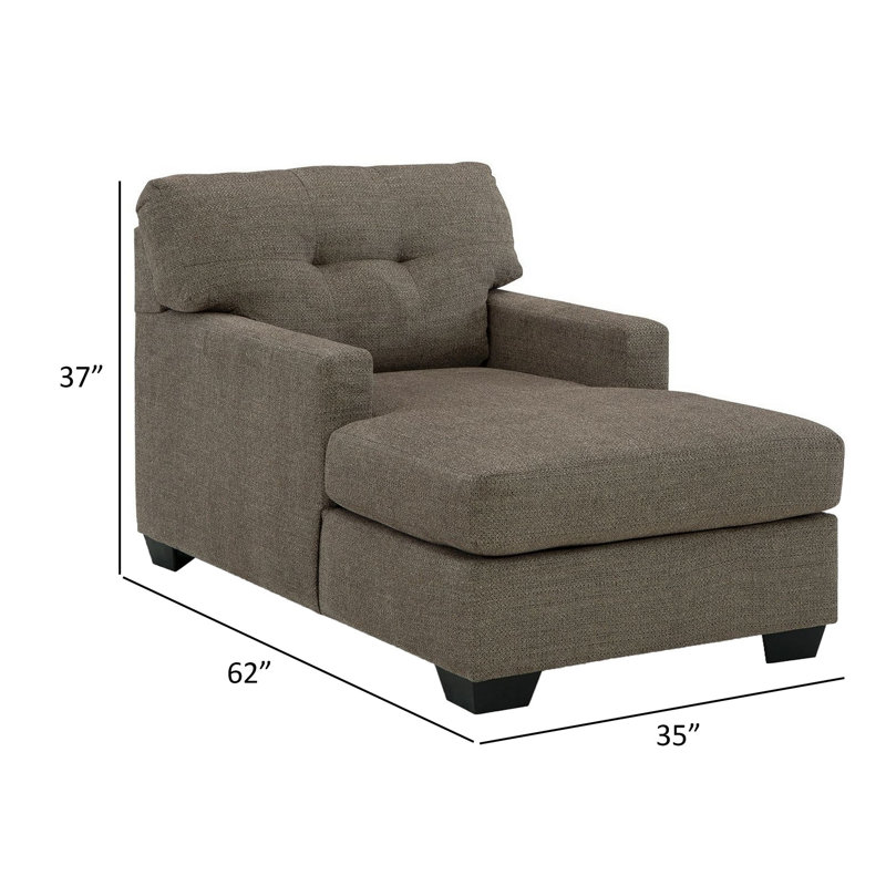 Kieleigh large, Mélange de polyester brun