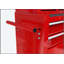 Coffre à outils à roulettes de 24,2 po avec roulettes et tiroirs, armoire de rangement à 8 tiroirs-88939538