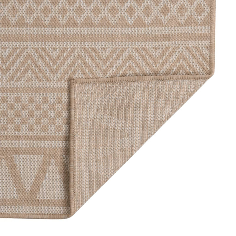 Bealeton Striped Hand Woven Indoor / Outdoor Area Rug, Rectangle 120 x 170cm