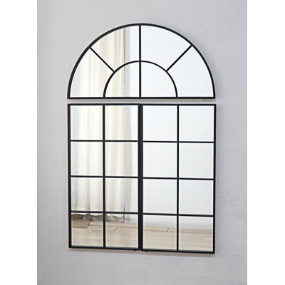 Wall Mirror With Three Separate Sections