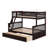 Twin Over Full Bunk Bed With Drawers-696061857
