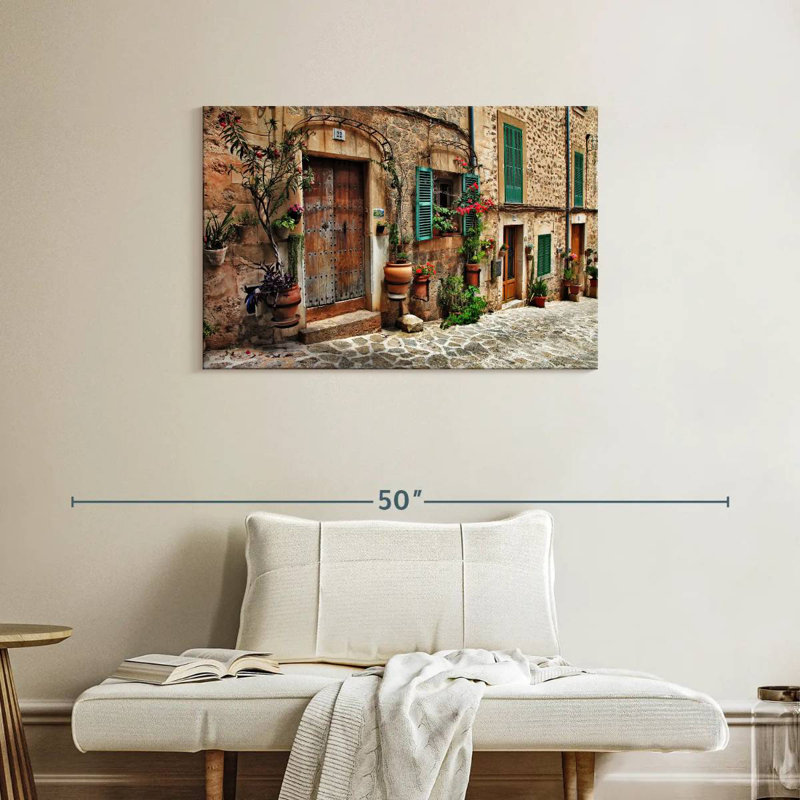Sireci Mediterranean Old Town, 24" H x 36" W