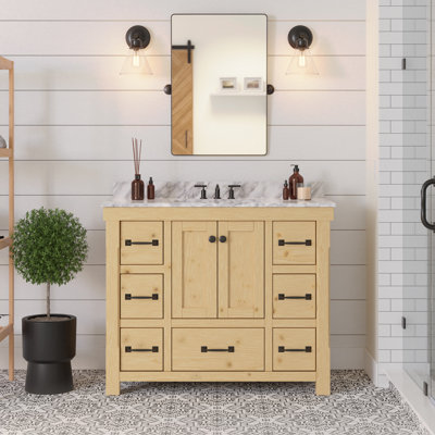 48"" W x 22"" D x 35"" H Single Bathroom Vanity -  Kitchen Bath Collection, KBC-T48DWCARR