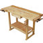 Établi en bois 55 po - Établi en bois pour garage et maison