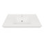 MEBO 42'' White Reinforced Acrylic Rectangular Bathroom Sink with Overflow