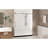 Frameless Shower Door 56-60 "W X 76" H, 1/4 "(6 Mm) Clear Tempered Glass, Explosion Proof Film, Stainless Steel Handle-123404496