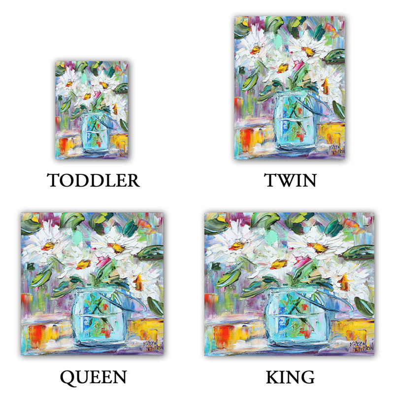 Ensemble de housse de couette en microfibre Karen Tarlton, Housse de couette simple + 1 taie décorative stan