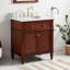 Elmdale 30" Freestanding Mahogany Single Basin Vanity Oval Undermount Sink-1488133884-1488133882-1488133881