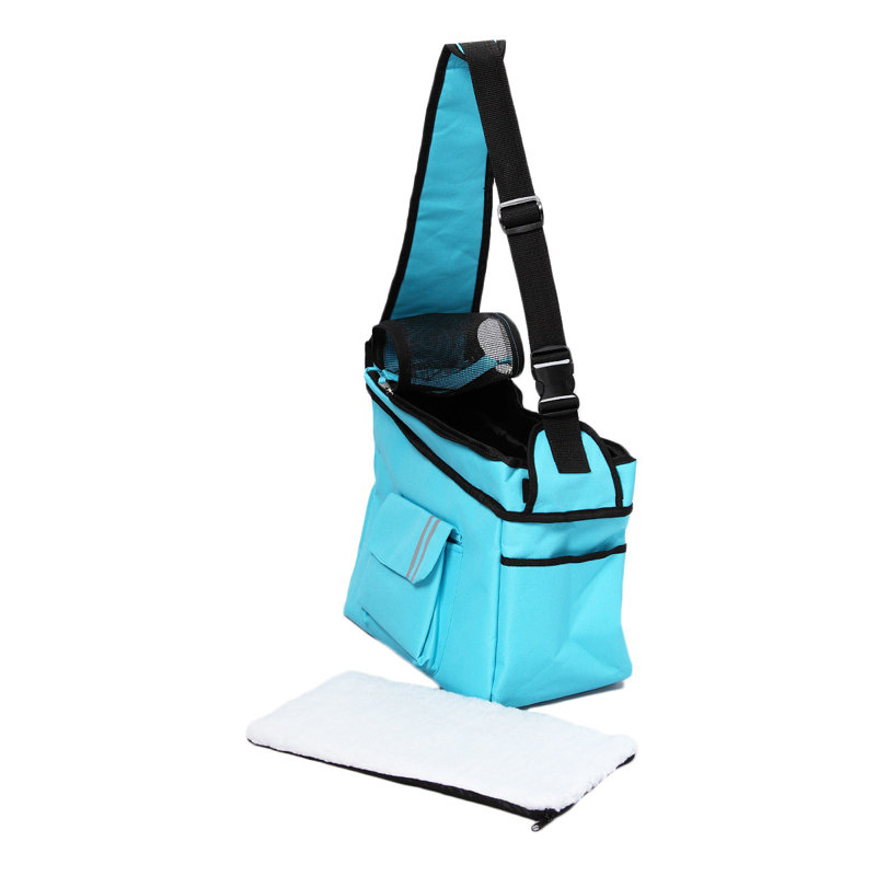 Sac de transport pour animaux de compagnie Pet Life, Bleu mer