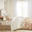 Housse de couette 3 pièces pour très grand / très grand lit avec couvre-oreillers en coton et aquarelle