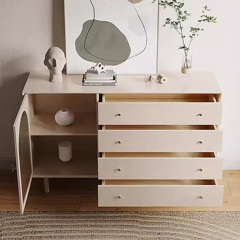 Armoire de rangement et buffet moderne et minimaliste, H 35,43 po x l 39,37 po x P 15,75 po