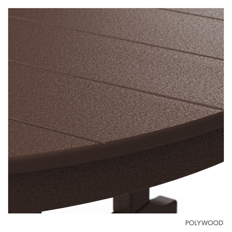 Table de conversation POLYWOOD, Acajou, 48 po